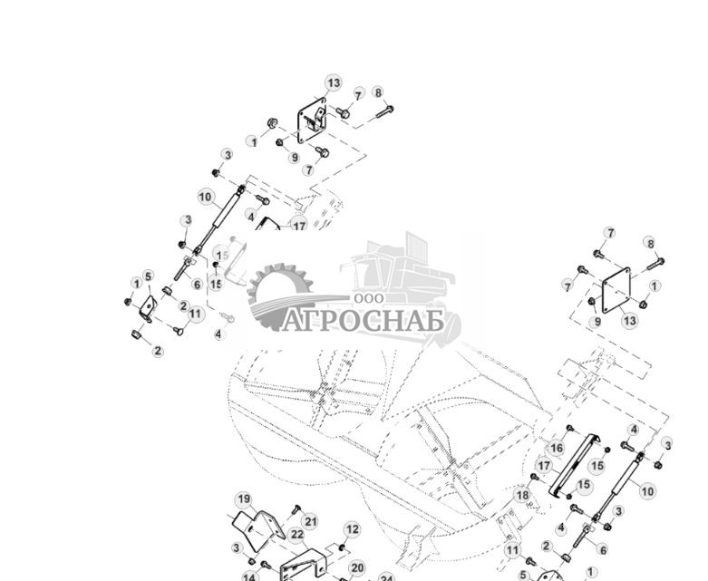 Опоры соломоразбрасывателя - ST824327 885.jpg